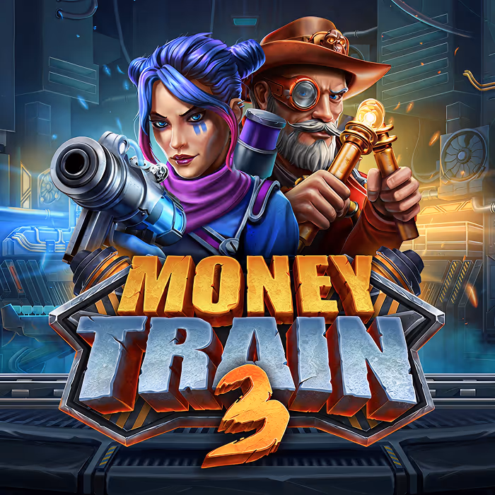 Money Train 3 steampunk crew guarding expanding reels